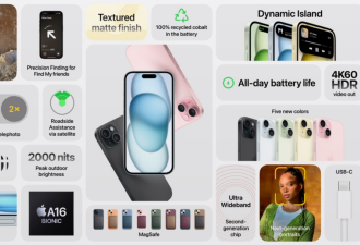 【视频】苹果iPhone15揭晓全新外观设计 售价曝光本周开售