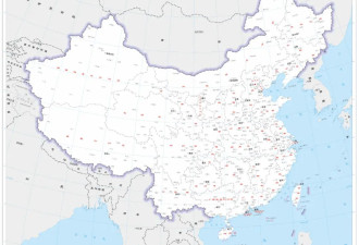 2023年的最新版地图 中国国土变成1045万平方公里了？