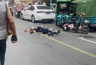 淄博一女子遭当街杀害 嫌疑人当场被控制