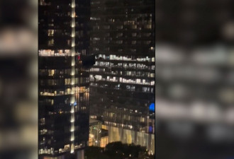 【视频】半夜不睡觉！两名加拿大人相约从市中心高楼一跃而下
