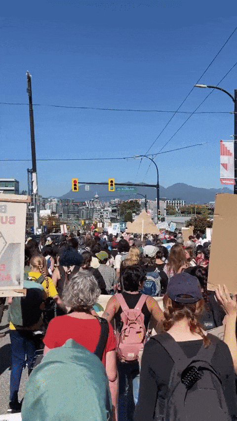 加拿大突发大游行! 上千人挤爆市中心 大骂杜鲁多是骗子