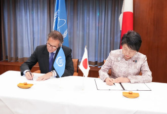 事关排海，日本外相与IAEA总干事签了...