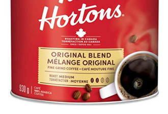 囤货价！Tim Hortons 中度烘焙原味咖啡粉 930g