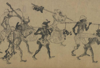 清朝画家自称见“鬼”，画在纸上流传200多年