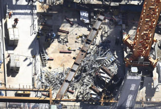 东京钢骨坠落 15吨巨物压死2人 近照曝光