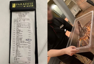 在新加坡吃螃蟹 日游客惊收逾3万元天价帐单怒报警