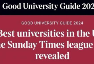 2024年最佳英国大学排名发布:牛津无缘榜首？