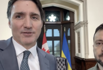 【视频】杜鲁多大笔一挥！加拿大政府宣布 再掏6.5亿金援乌克兰