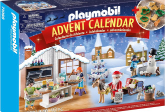 Playmobil 百乐宝 圣诞倒数日历 烘培玩具