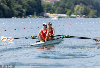亚运会首金诞生！赛艇轻量级女子双人双桨