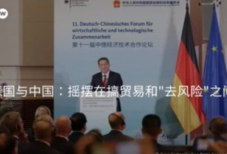 德国中国：摇摆在搞贸易和“去风险”之间