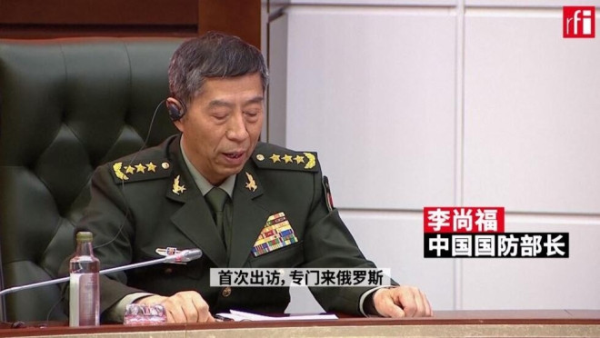 李尚福还是部长吗? 国防部发言人:“不了解情况”