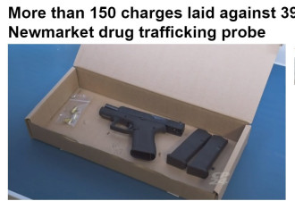 警方在Newmarket查获700万元毒品：39人被指控