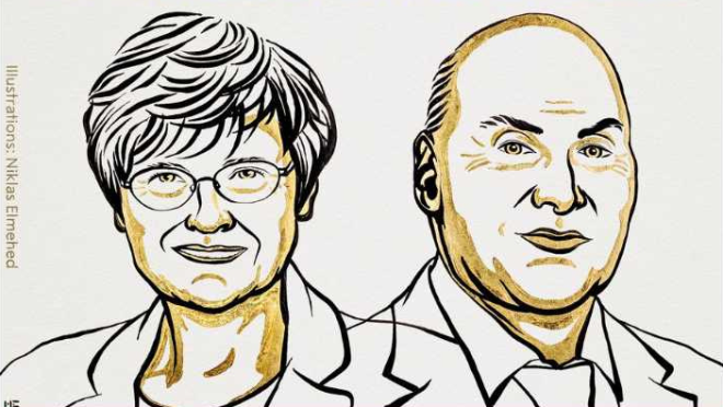 让mRNA进入人体两位美科学家获2023诺贝尔医学奖| 诺贝尔奖| 生理学或医学奖| mRNA疫苗| 卡里科| 魏斯曼| 新冠病毒| Covid-19 |
