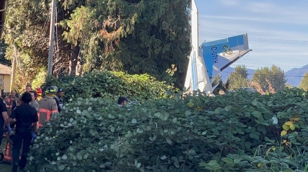 Plane crash - Chilliwack 