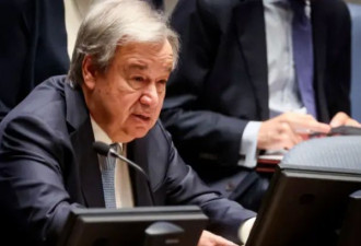 联合国秘书长:对以色列宣布全面围困加沙深感悲痛