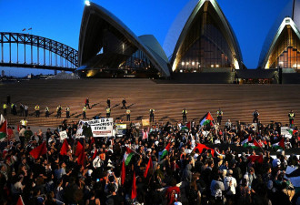 战火也“烧”到悉尼！亲巴勒斯坦组织将举行“和平抗议”