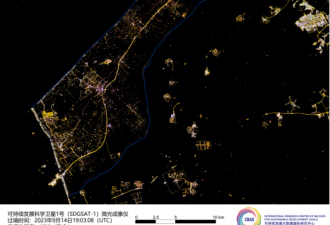 震撼：卫星影像公布对加沙地带断电前后对比