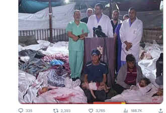 太惨！加沙医院遭袭击致数百平民儿童丧生！杜鲁多发声