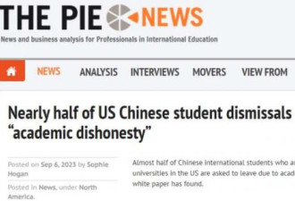 美媒:中国留学生名校退学率达25%!最大原因是...