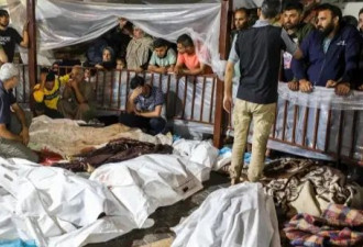 加沙地带的医院遭袭，哈马斯：美国的错