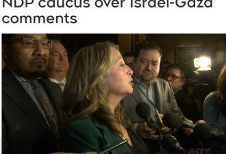 闹大了！省议员因批评以色列被NDP除名