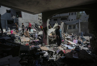 纽时：以色列对加沙轰炸规模之大、伤亡之重令全球瞩目