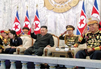 朝鲜党军部长公开下跪 10岁第一千金传接班金正恩