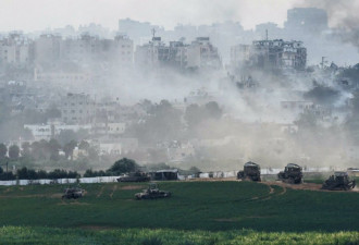 以色列释出坦克大军压境加沙画面 意图曝光