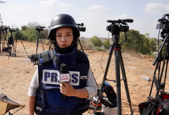 父母看电视才知女儿在加沙做战地记者