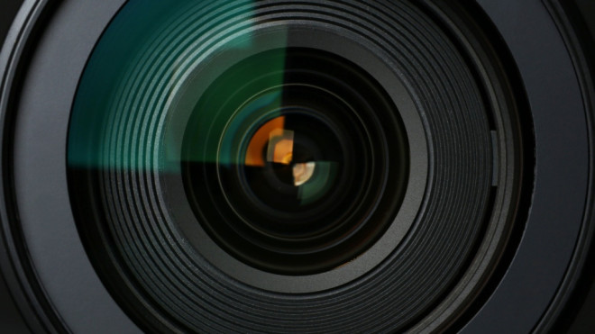 FILE: A close-up image of a camera lens is seen in an undated Shutterstock image. 