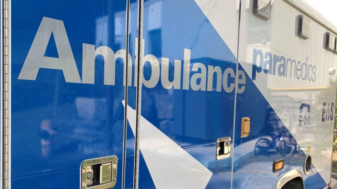 A Toronto EMS ambulance is seen in an undated photo.