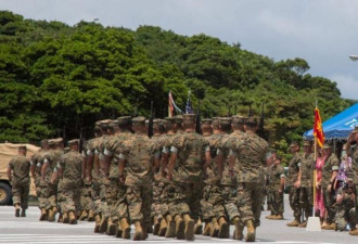 美海军陆战队在冲绳启动濒海作战团，应对突发事件