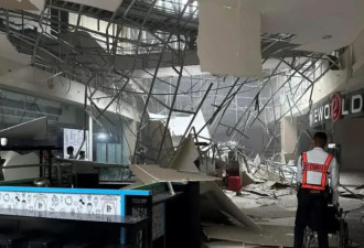 菲律宾突发6.7强震 购物中心天花板摇到塌陷