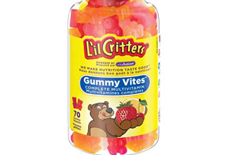 L&#039;il Critters Gummy Vites 小熊多种维生，70 粒