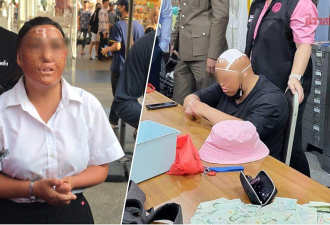 中国乞丐在泰月收入180万！有人被砍双手、烧脸、硫酸毁容！