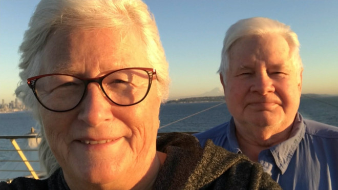 Michael Smyrl, 70, suffered a major heart attack on Nov. 5, just five days into a 20-day cruise to the Panama Canal with his wife.