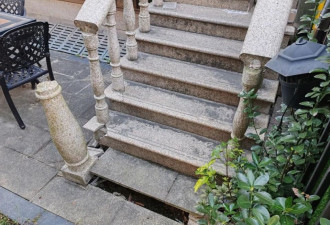 楼梯断裂地砖开裂 上海知名楼盘发生沉降