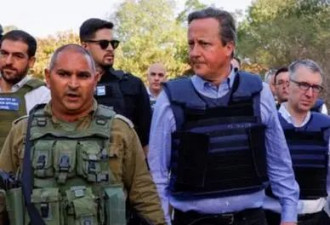 英国新任外交大臣卡梅伦抵达以色列进行访问