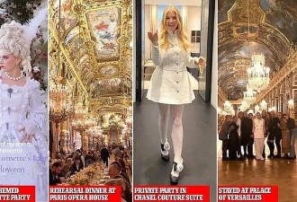 富家女砸钱办奢华婚礼，凡尔赛宫过夜，巴黎歌剧院里办晚宴？！