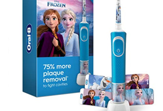立减$10 Oral-B 儿童电动牙刷，采用迪士尼冰雪奇缘主题
