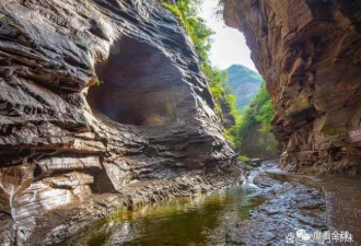 龙潭大峡谷风景区 探索自然奇观领略红岩之美