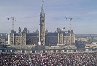 10万人渥太华 最大规模游行! 请愿书“逼”加拿大政府行动!