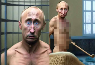 普丁被俄罗斯AI生成“入监裸照” 开发者遭带走