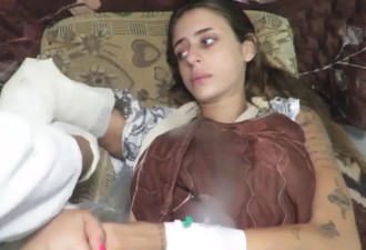 在哈马斯人质视频中露面的这位姑娘，被释放了！