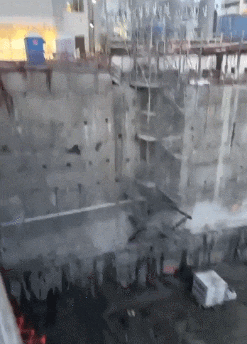 惊人视频：大温知名开发商在建公寓支撑墙倒塌