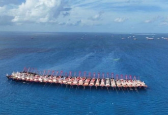 菲律宾：监视135艘中国船“非法”在南海