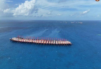 “令人震惊！”中国逾135艘民兵船 “蜂涌”至菲岛礁海域