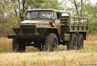 图说：乌拉尔-375越野卡车 苏军象征