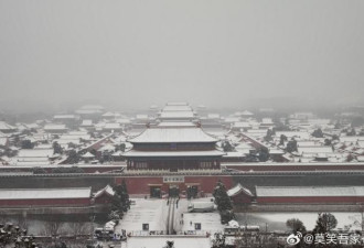 寒流冰封中国 华南降温16°C北京迎强降雪